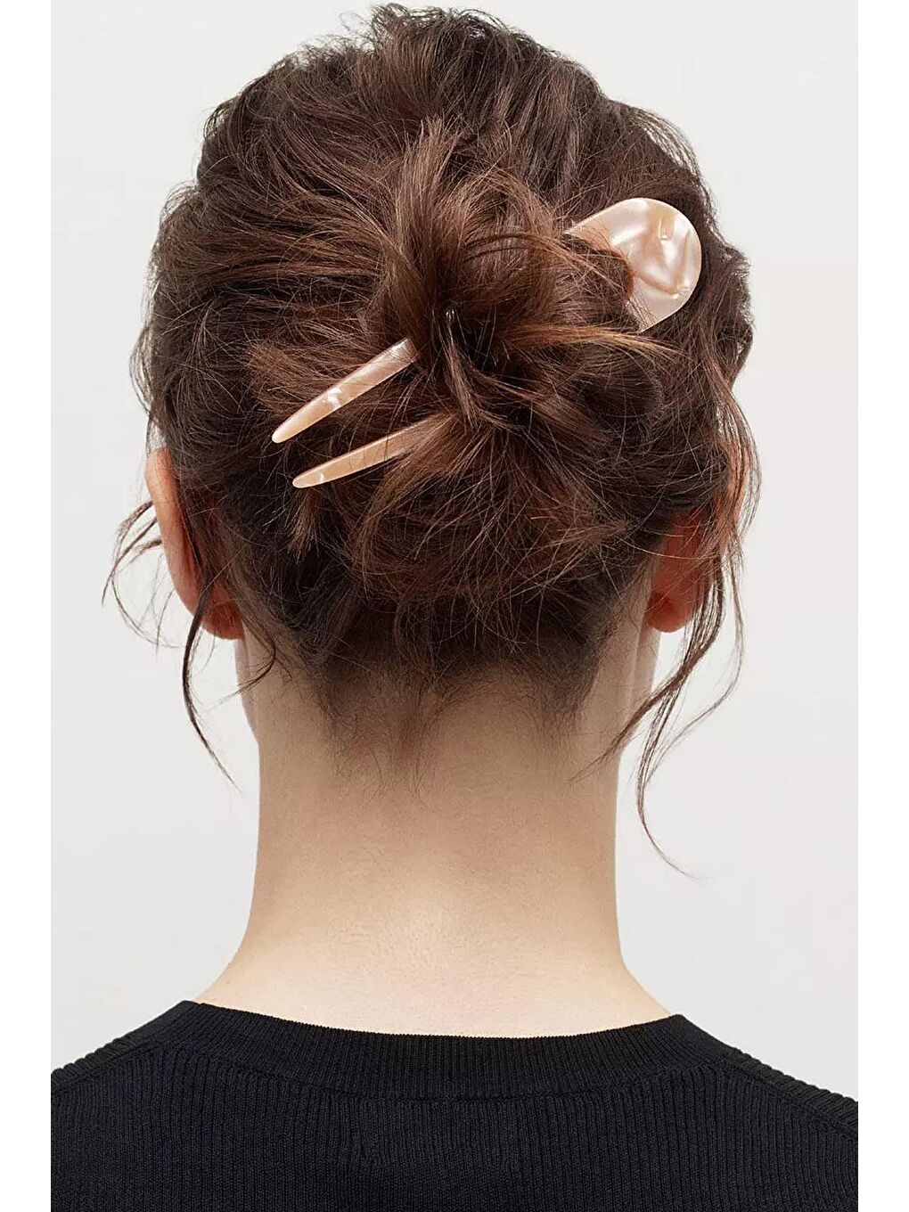 Bej Asetat U topuz Tokası-1