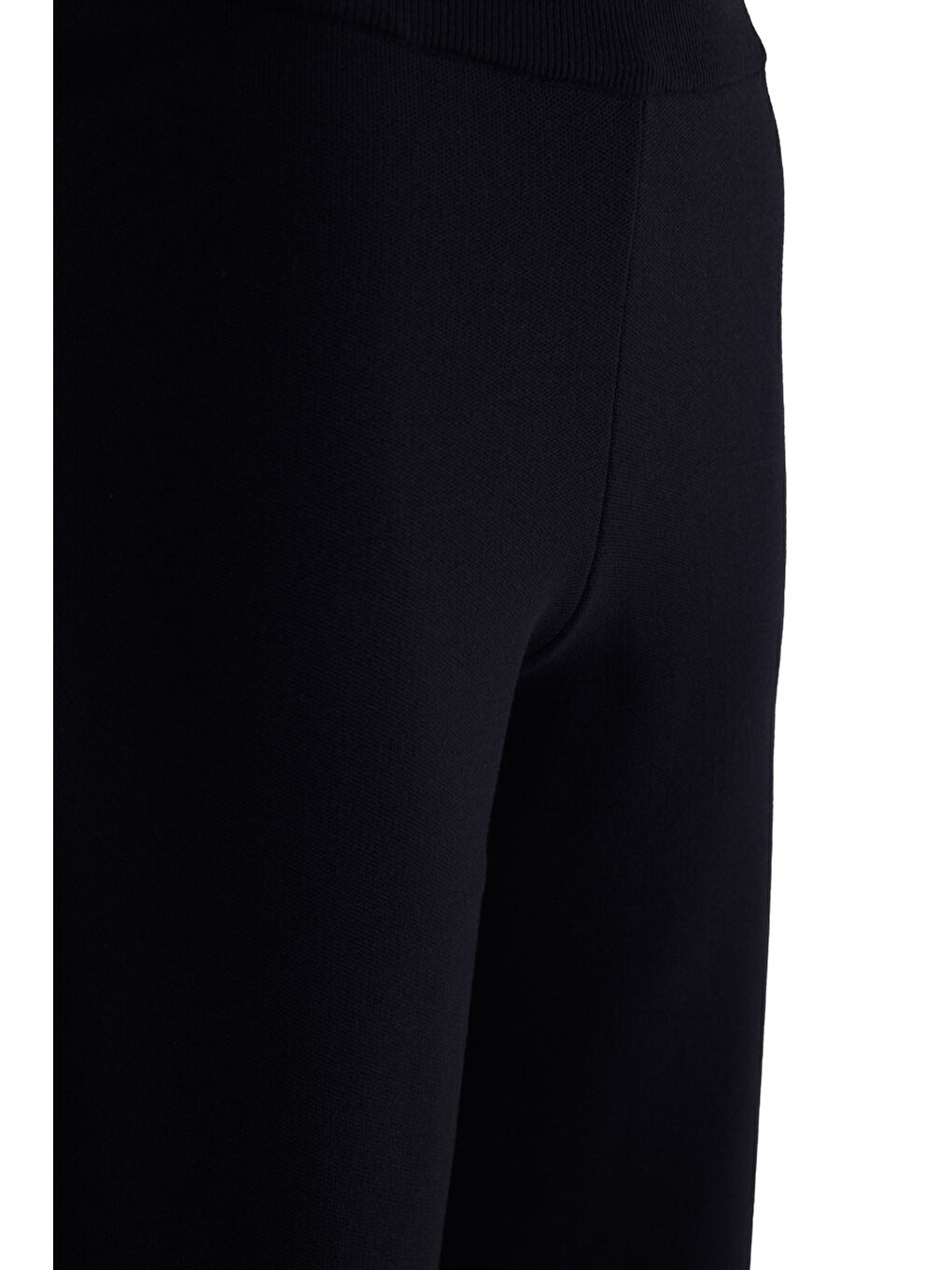 Siyah Triko Pantolon-1