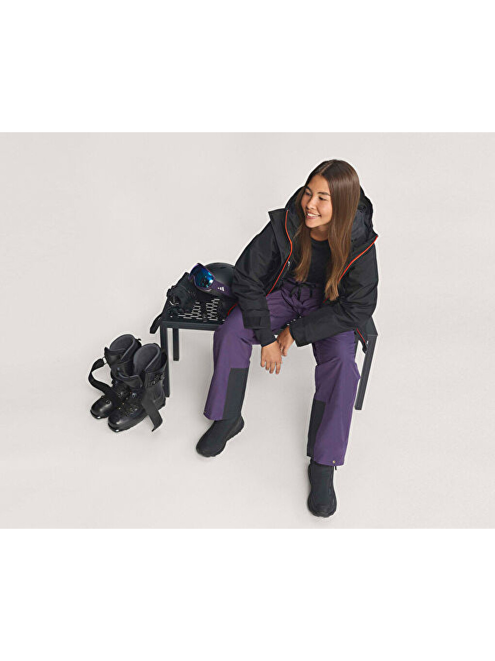 W Terrex Xpl 2l Ins J Kadın Outdoor Montu Jc5302 Siyah-3