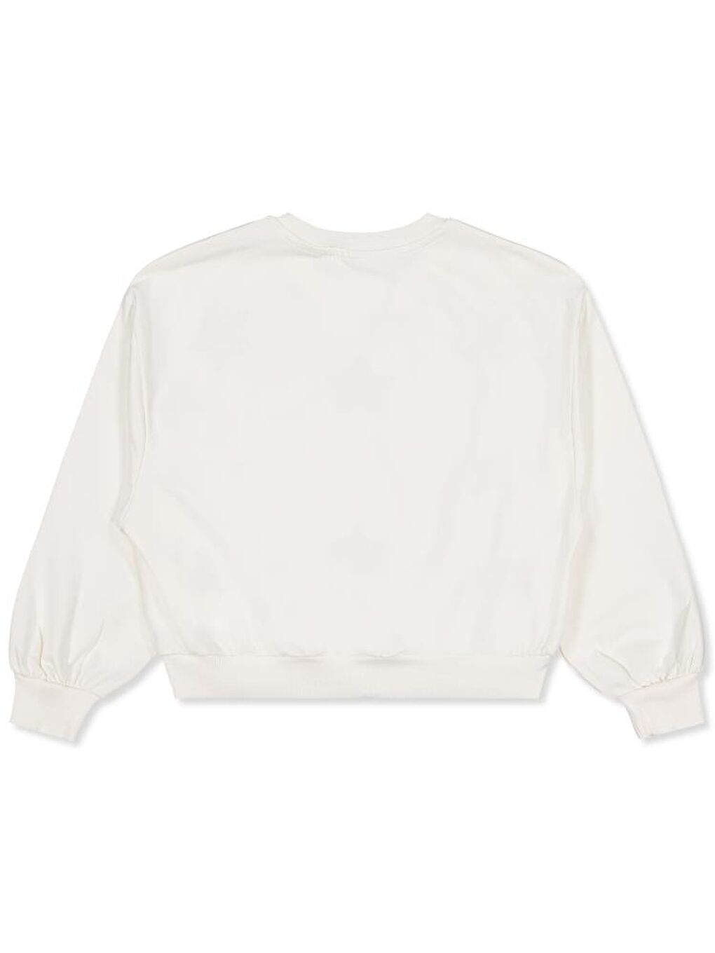 Ekru Girls Yıldızlar Nakışlı 10-13 Yaş Sweatshirt-1