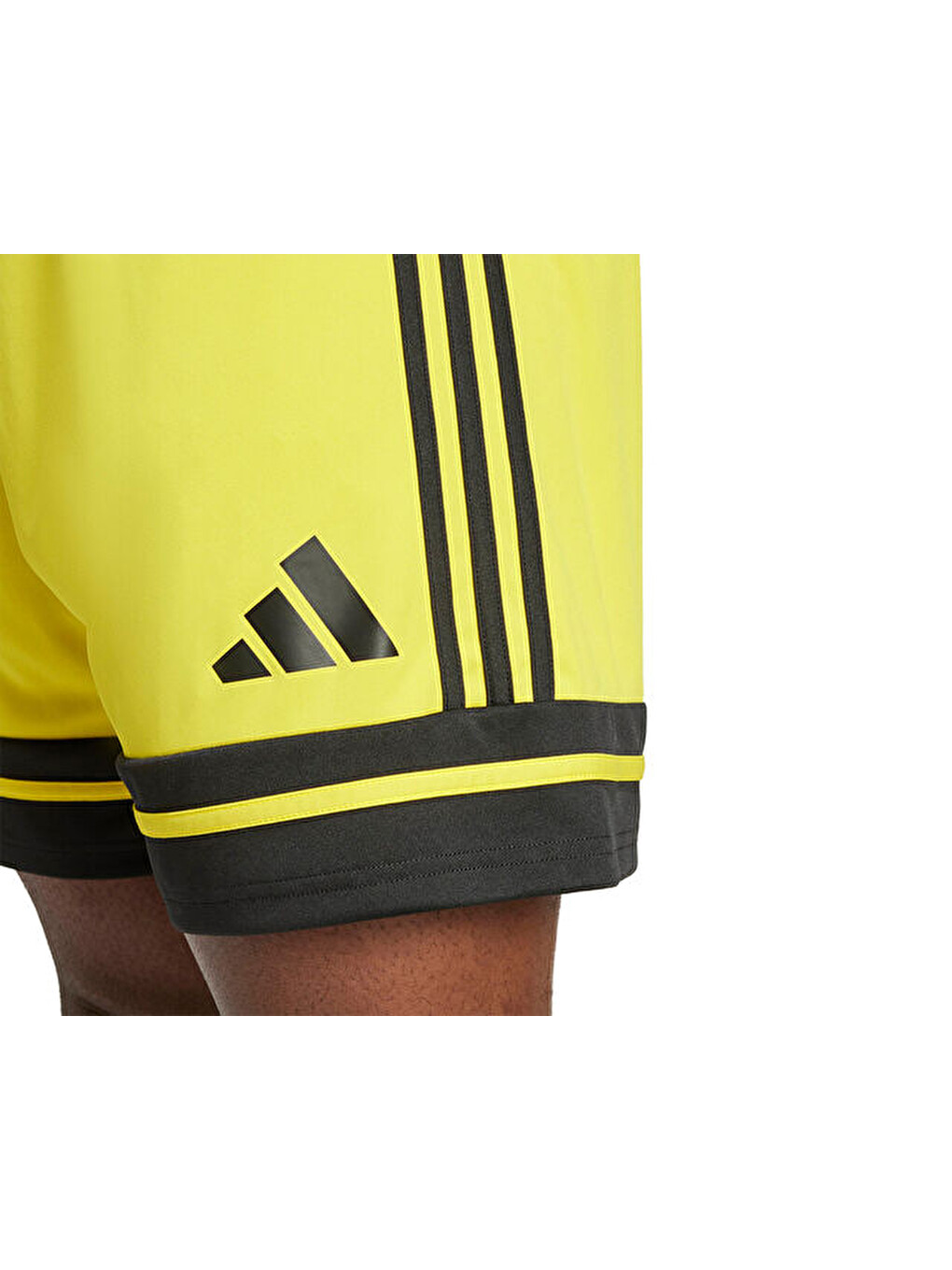 Squa25 Sho M Erkek Futbol Şortu Jh3403 Sarı-4