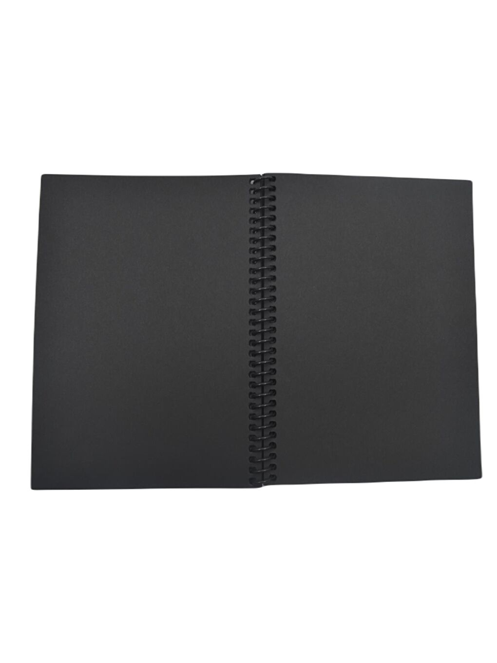 17x24 Siyah Yapraklı Defter Spiralli 40 Yaprak-1