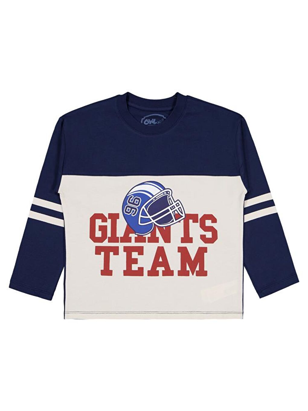 Lacivert Boys Gıants Team Baskılı 10-13 Yaş Sweatshirt