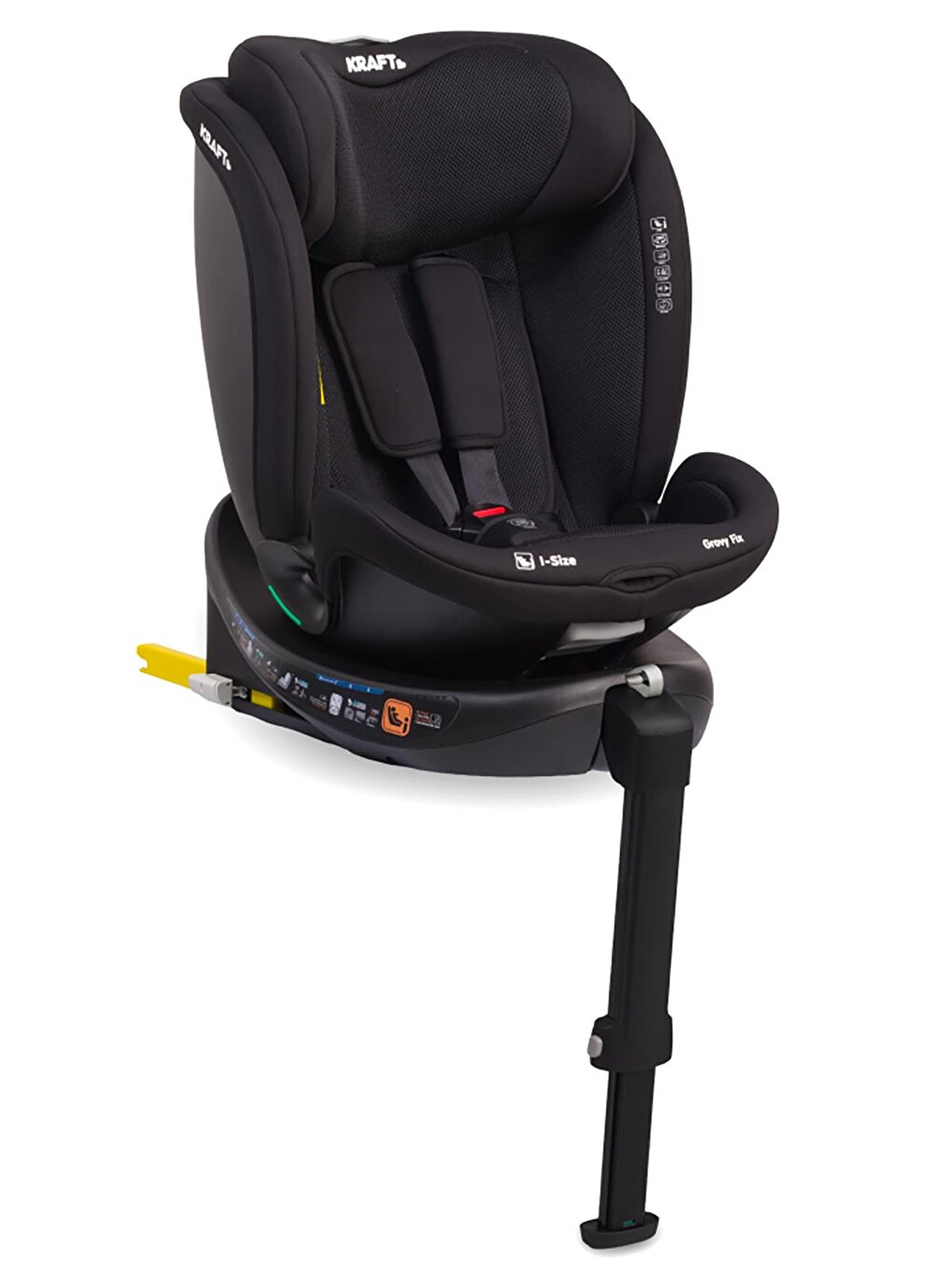 Grovy I-size Oto Koltuğu 0-36 Kg (40-150 Cm) - Siyah-3