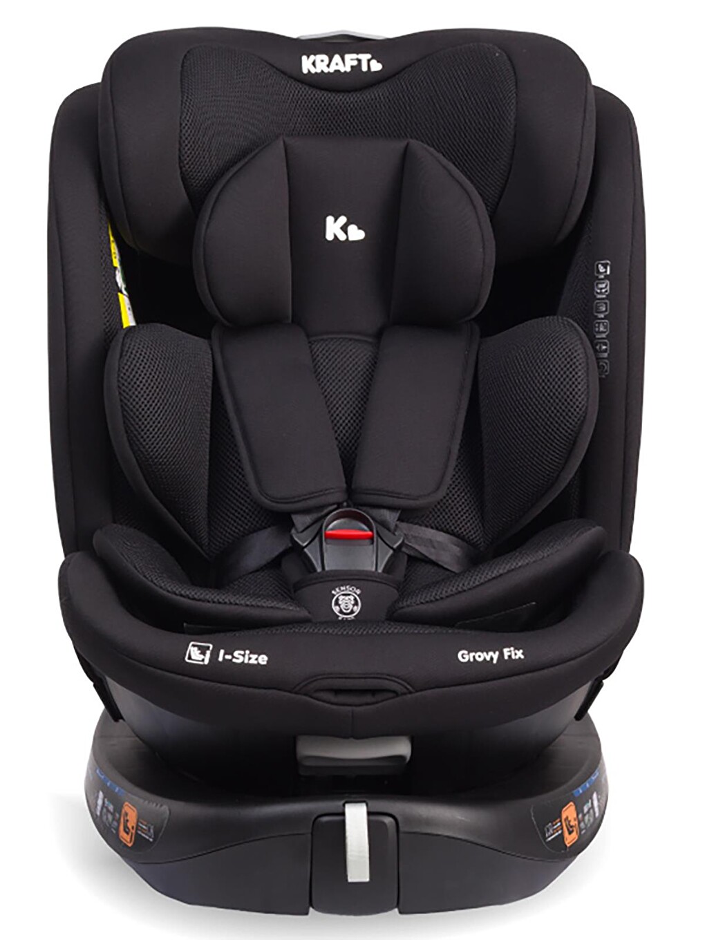 Grovy I-size Oto Koltuğu 0-36 Kg (40-150 Cm) - Siyah-4