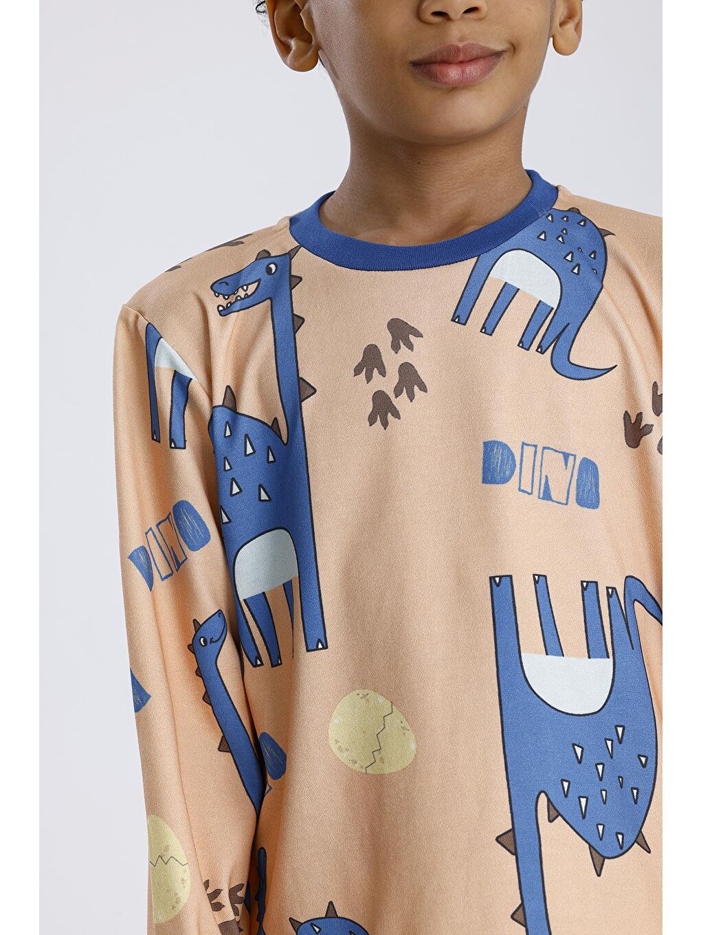 Sarı Erkek Pijama Takımı-6