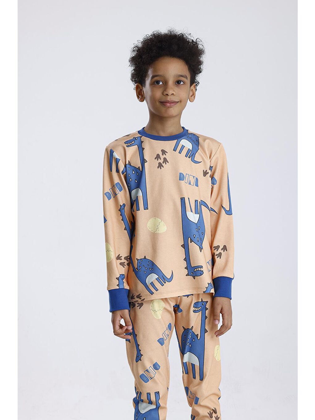 Sarı Erkek Pijama Takımı-7