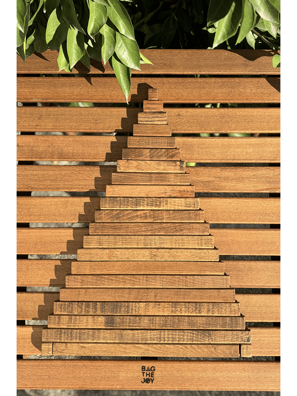 Leftover - El Yapımı Yılbaşı Ağacı - 54 cm  - Kahverengi-5