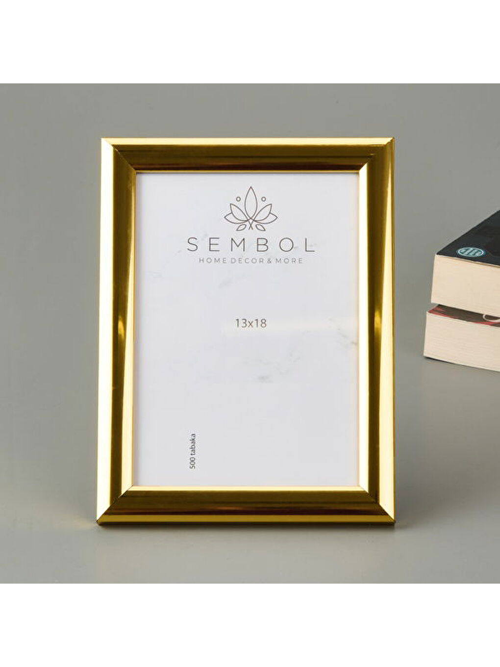 Sarı Elite Fotoğraf Çerçevesi - Gold - 13x18 cm-1