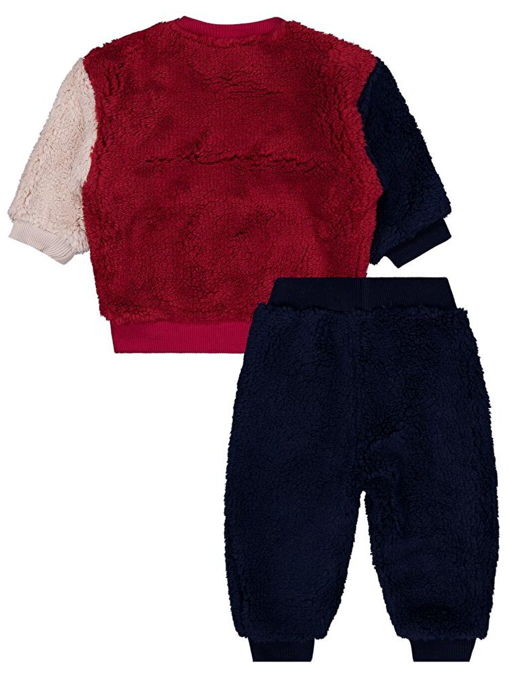 Lacivert Baby College Nakışlı 6-18 Ay Takım-2