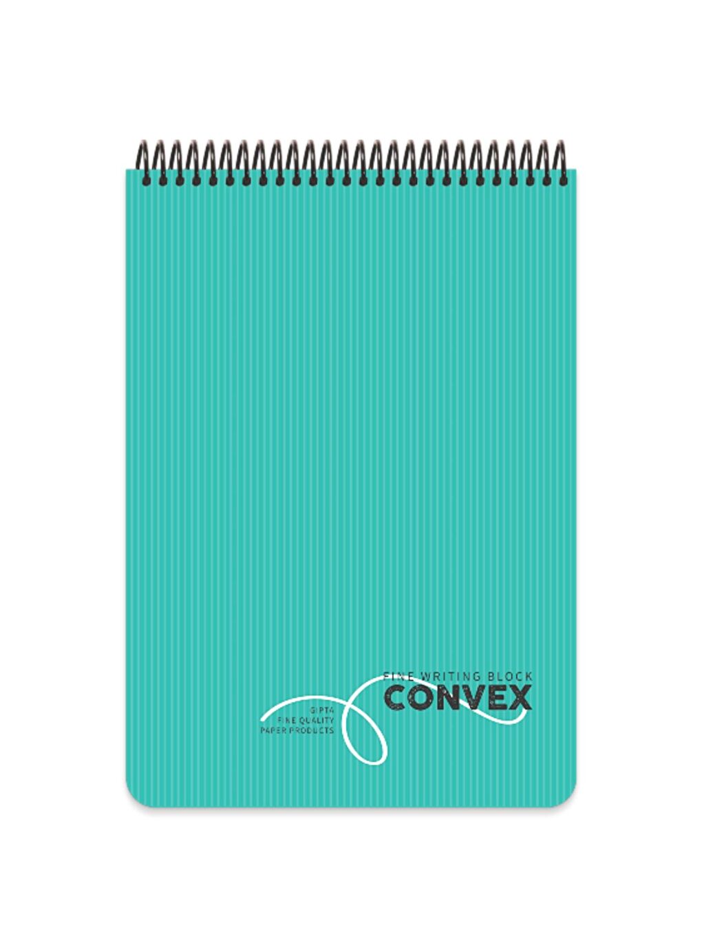 Convex Plastik Kapak Üstten Spiralli Not Defteri A6 100 Yaprak Kareli (1649)-2