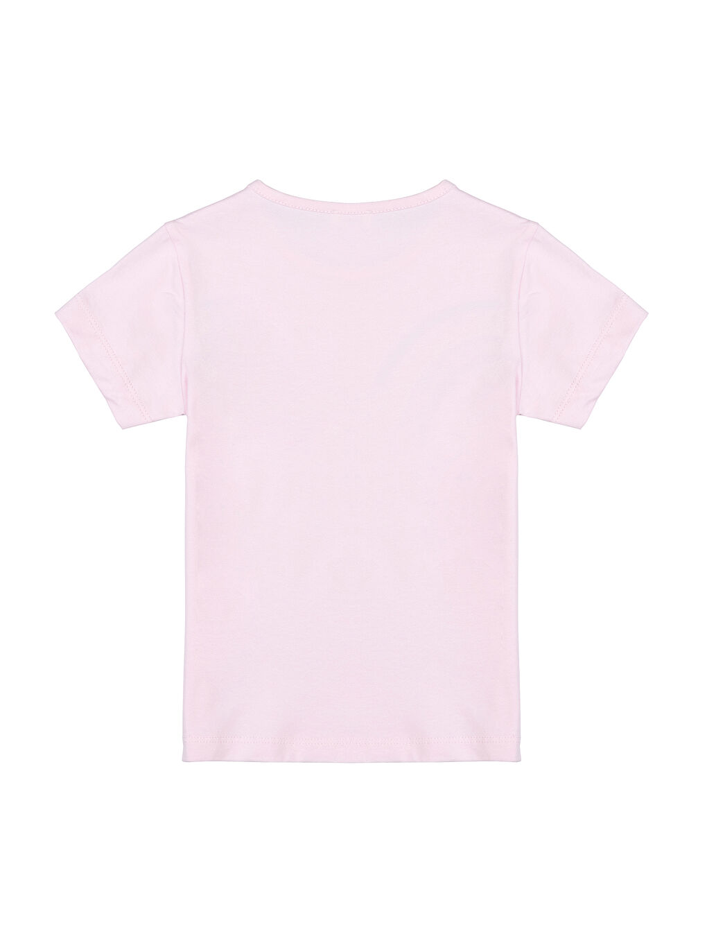 Kız Çocuk Desenli Tişört 2-6 Yaş Pembe-2