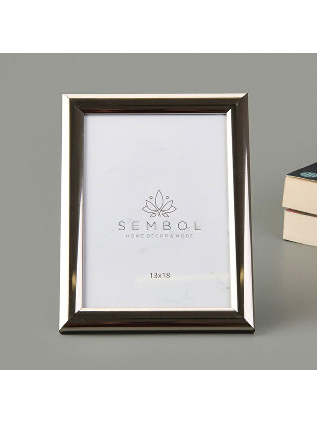 Gri Elite Fotoğraf Çerçevesi - Silver - 13x18 cm-1