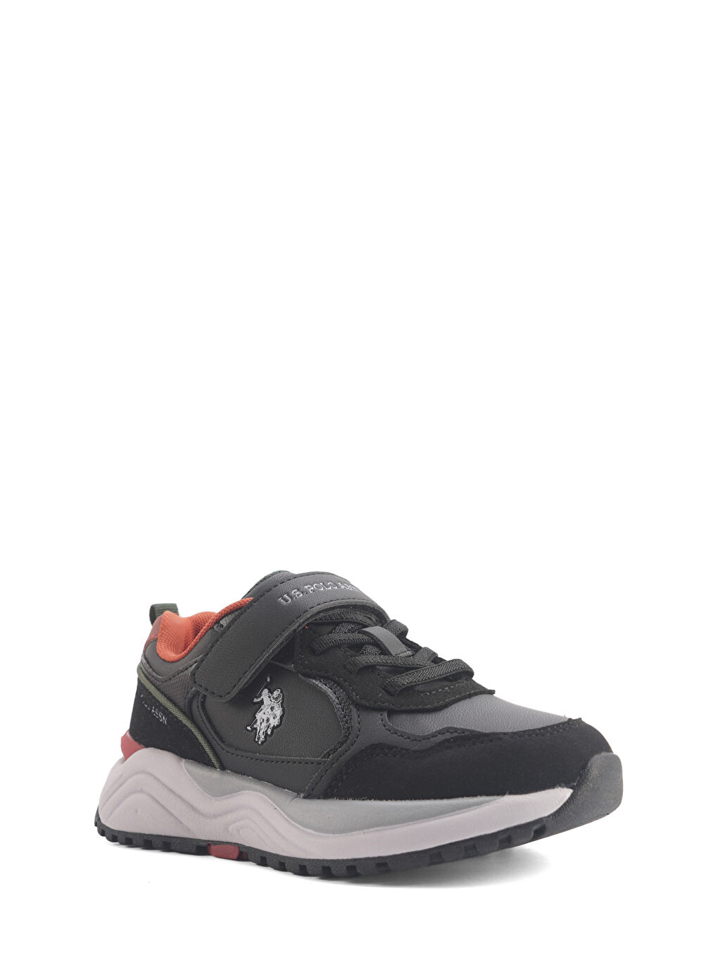 HABE 4PR Siyah Erkek Çocuk Spor Ayakkabı-1