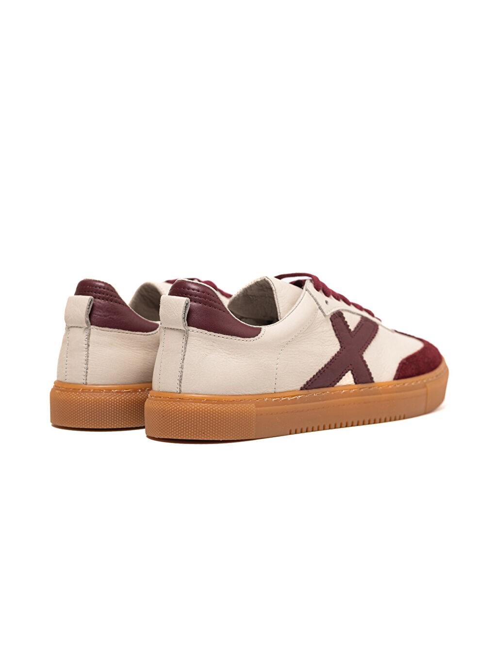 Bej Kadın Sneaker ( Günlük) MAR-25Y-192-3030 Crema-Bordo-2