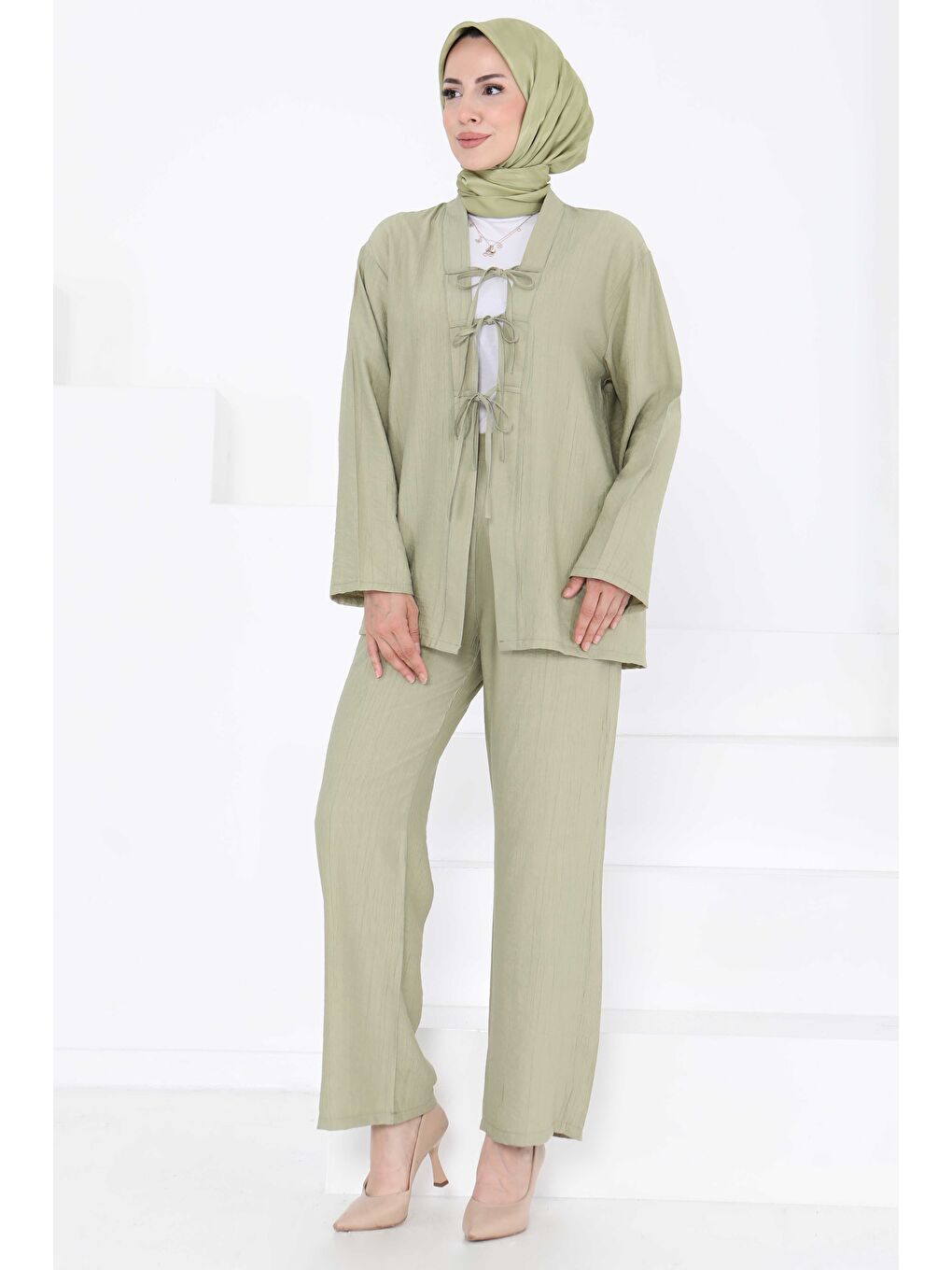 Ceket Pantolon Takım Haki - 27257-2