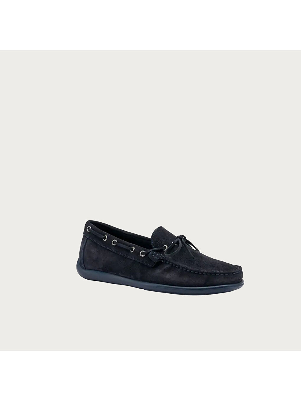Lacivert Erkek Klasik Ayakkabı 14D9 CASTORO Casual Suede Boat Lofers-1