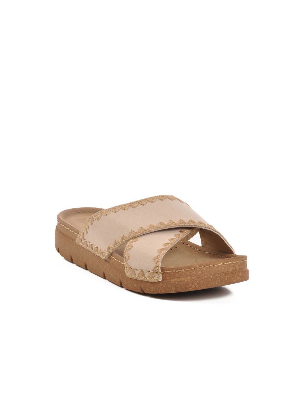 Bej Anatomik Kadın Terlik 117.014 Z-2