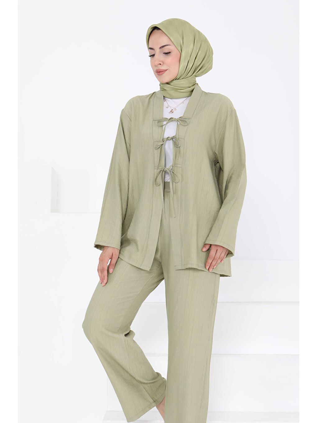 Ceket Pantolon Takım Haki - 27257-3