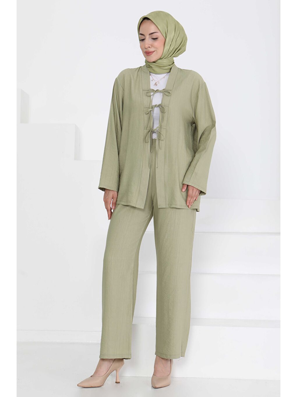 Ceket Pantolon Takım Haki - 27257-4