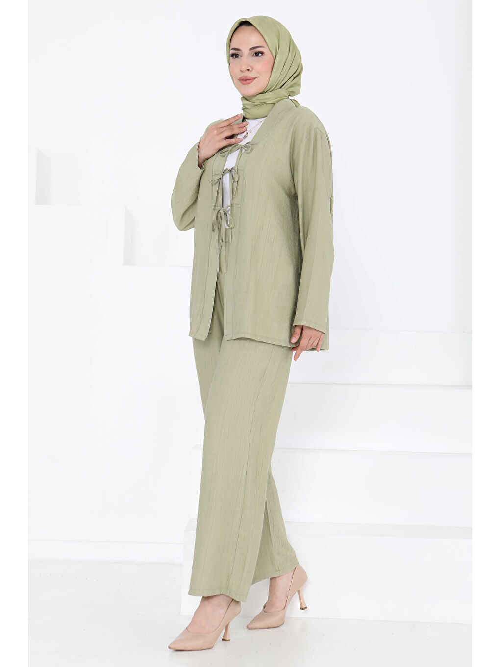 Ceket Pantolon Takım Haki - 27257-5