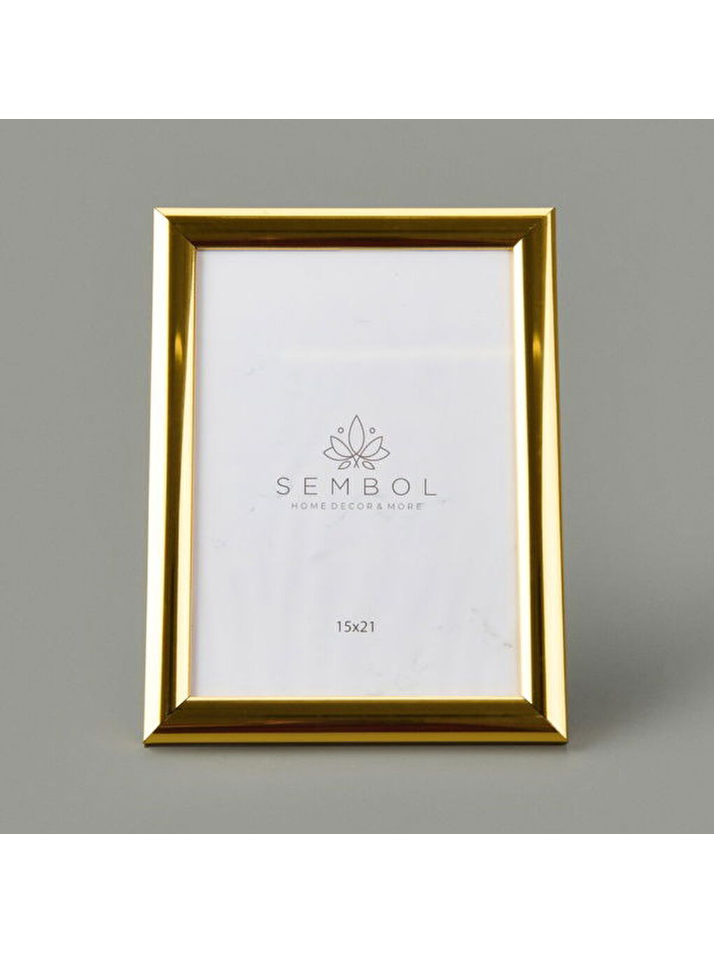 Sarı Elite Fotoğraf Çerçevesi - Gold - 15x21 cm