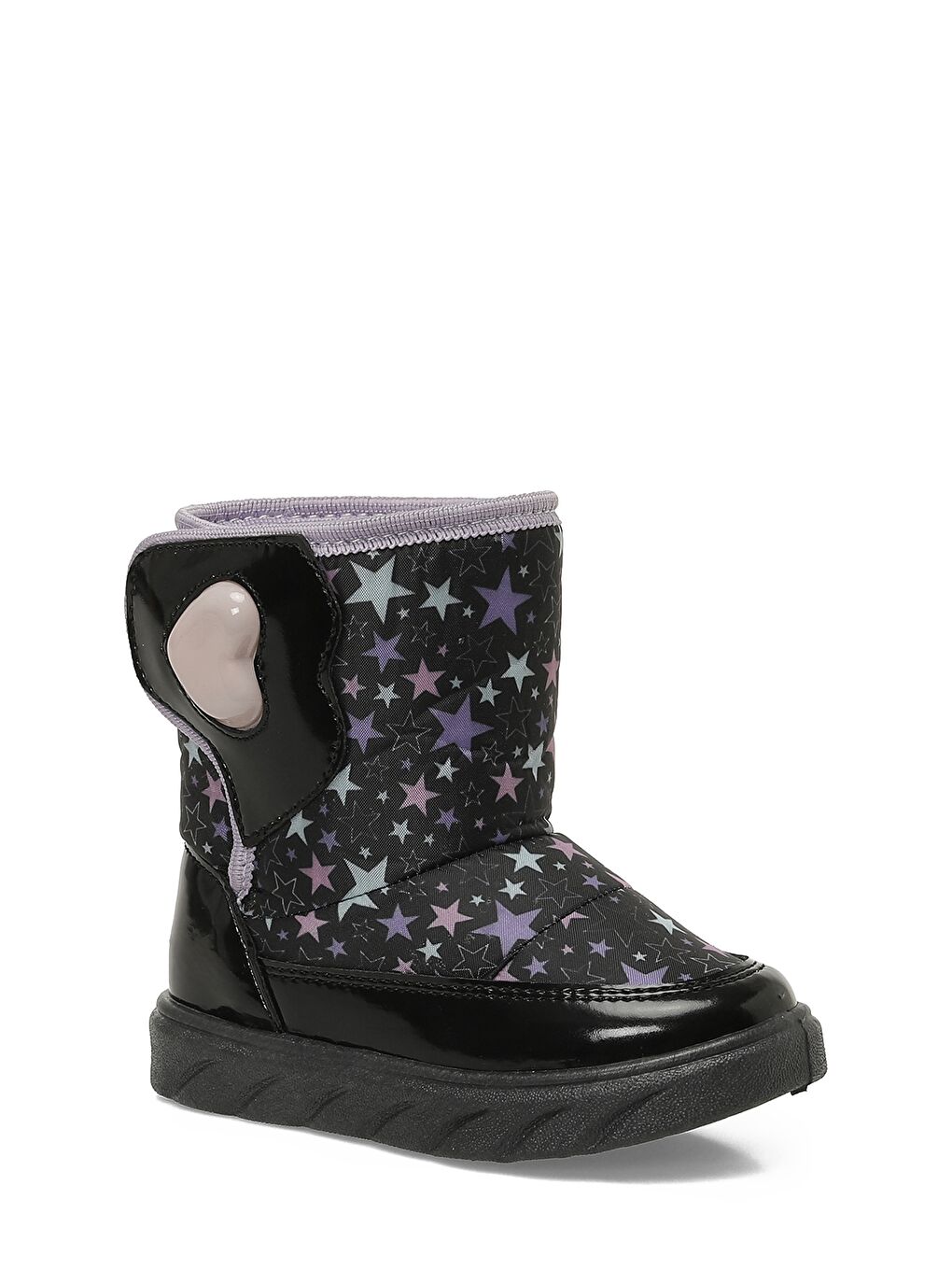 SELINA B 5PR Siyah Kız Çocuk Kar Botu-1