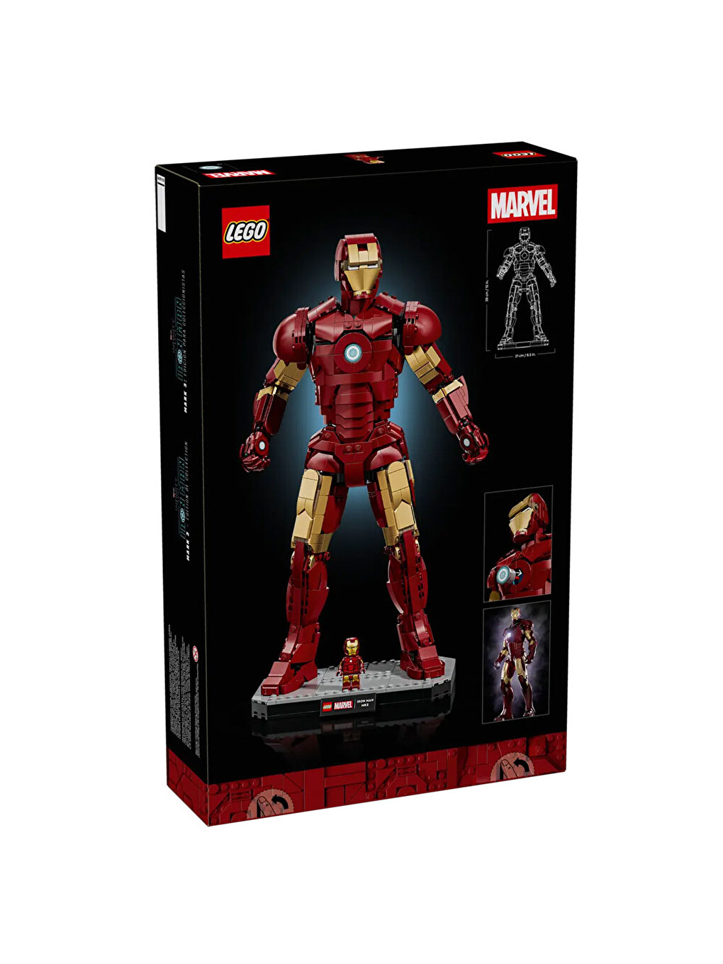 Marvel Iron Man Mark 3 Koleksiyoncu Versiyonu 76344-1