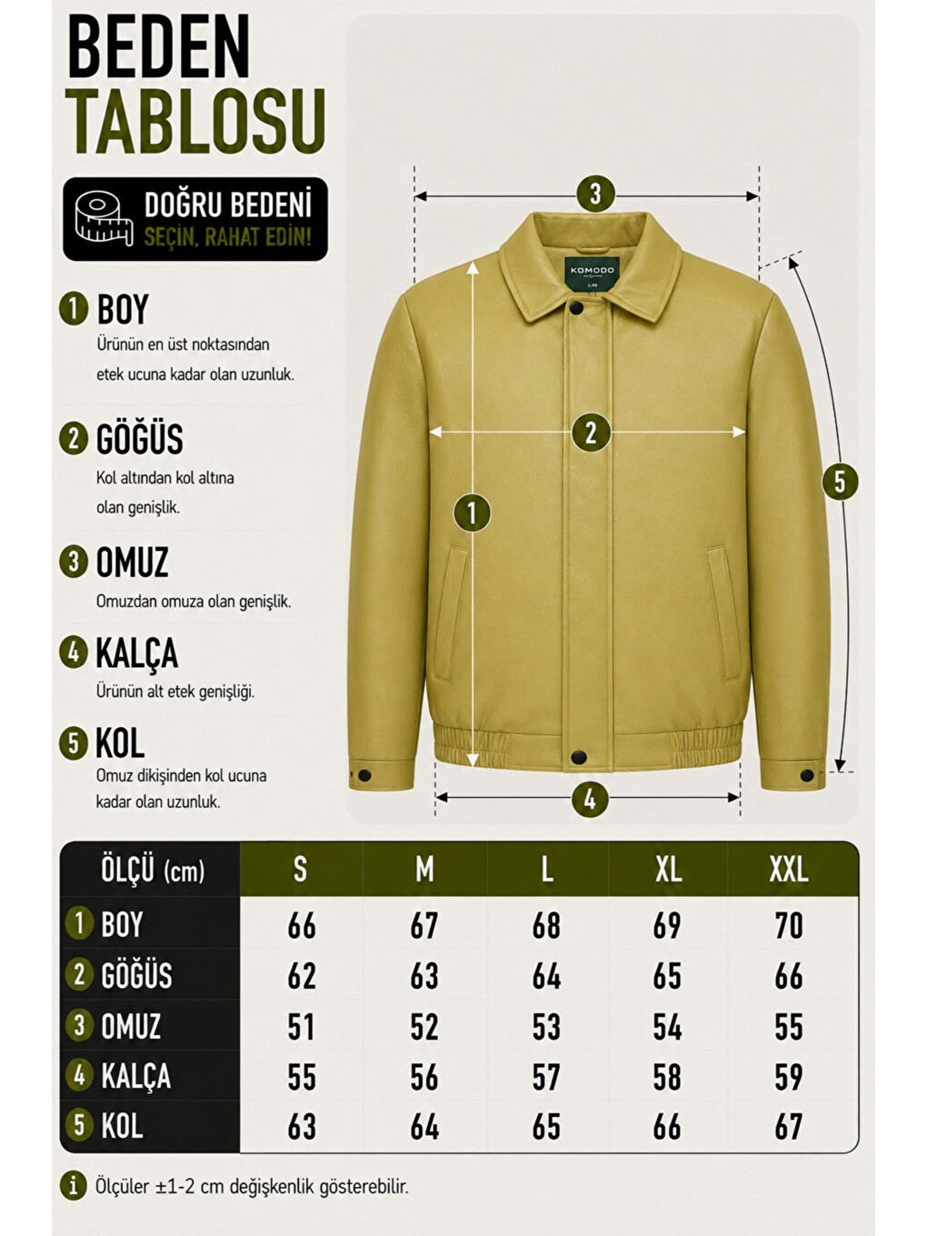 Sarı Kışlık Dolumlu İçi Kürklü Oversize Suni Deri Mont Kmd_50502-7