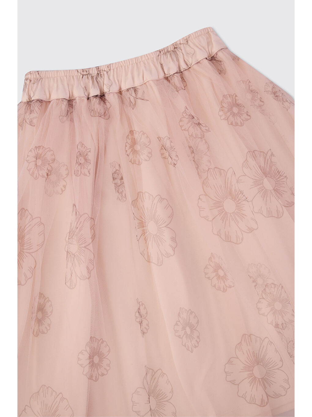 Pembe Kız Çocuk Pudra Tütü Etek-2