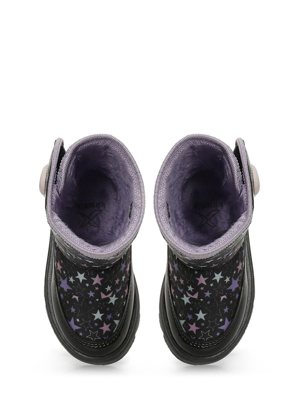 SELINA B 5PR Siyah Kız Çocuk Kar Botu-3