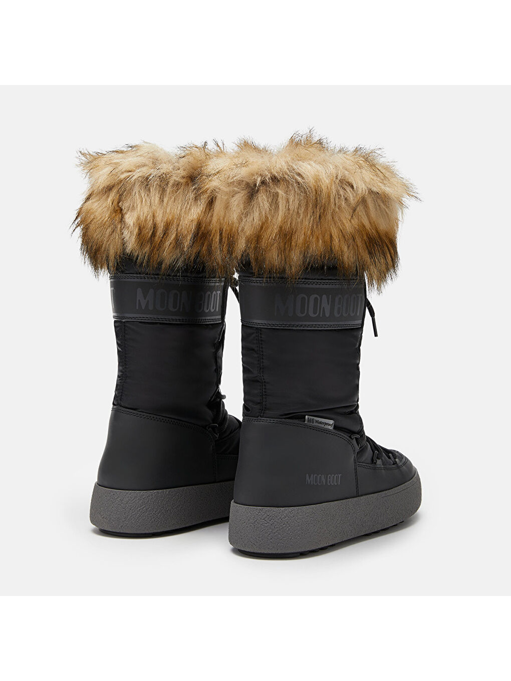 Siyah Kadın Kar Botu 80D2450190-N001 Ltrack Monaco Wp Black-1