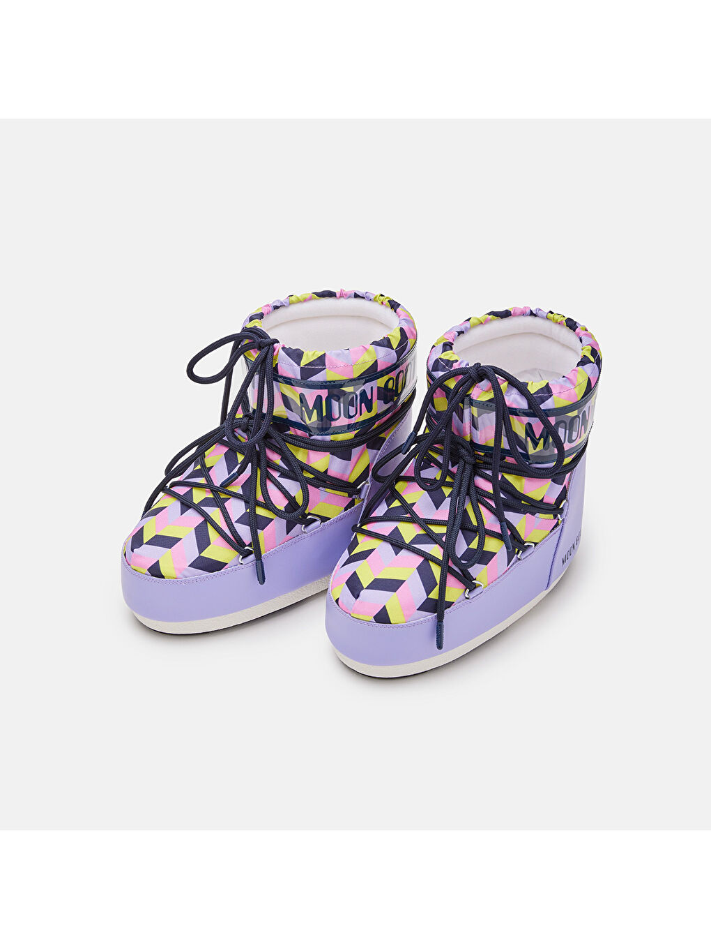 Karışık Kadın Kar Botu 80D1409550-JB10 Icon Low Optical Lilac/Cyber Lime-2