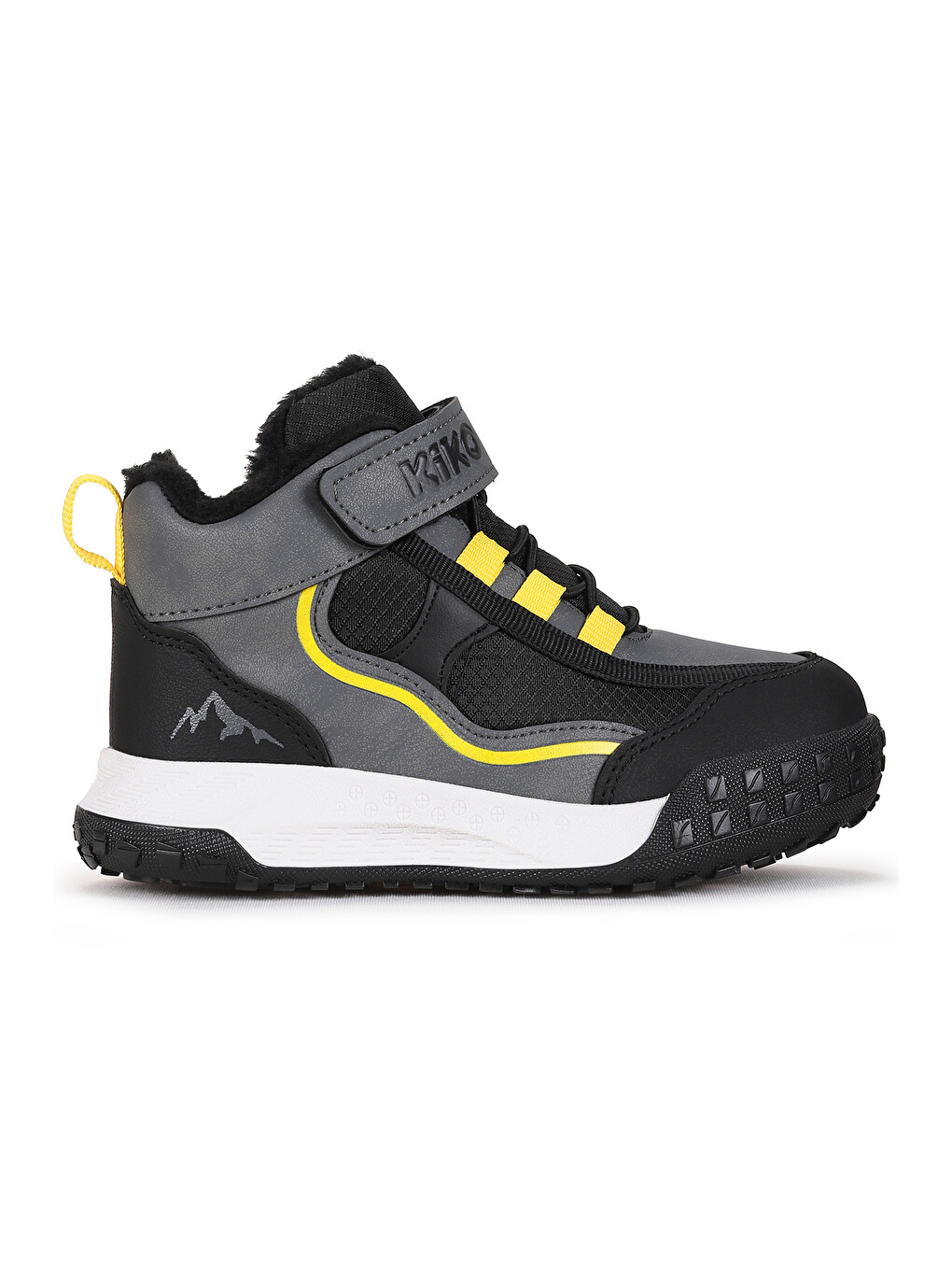 Gri Rope Cırtlı Erkek Çocuk Spor Bot Ayakkabı-3