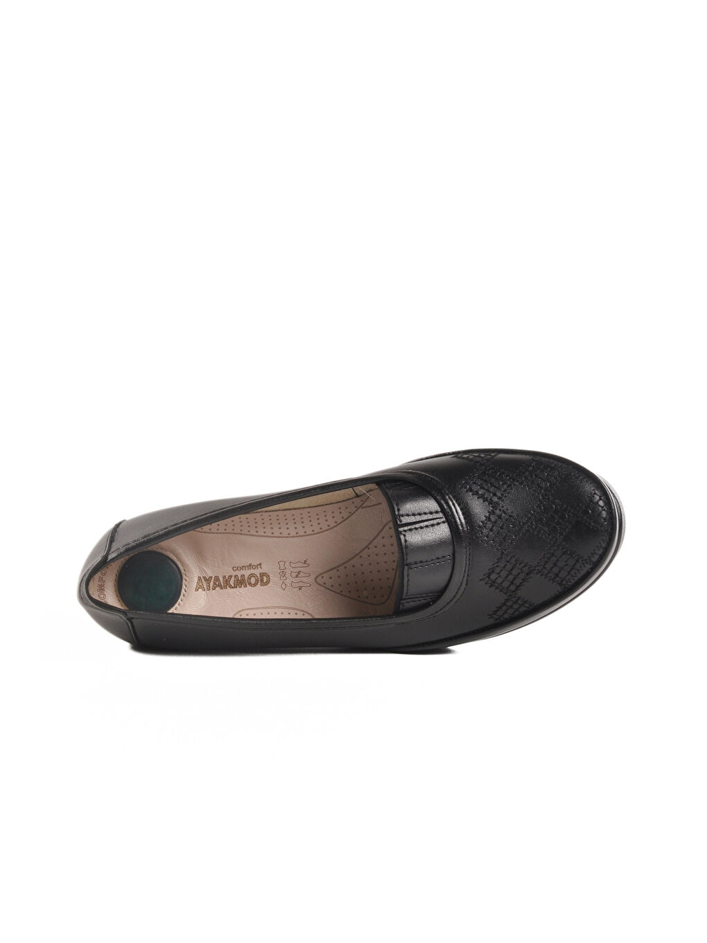 Siyah Jel Taban Anatomik Kadın Casual Ayakkabı 223 Z-3