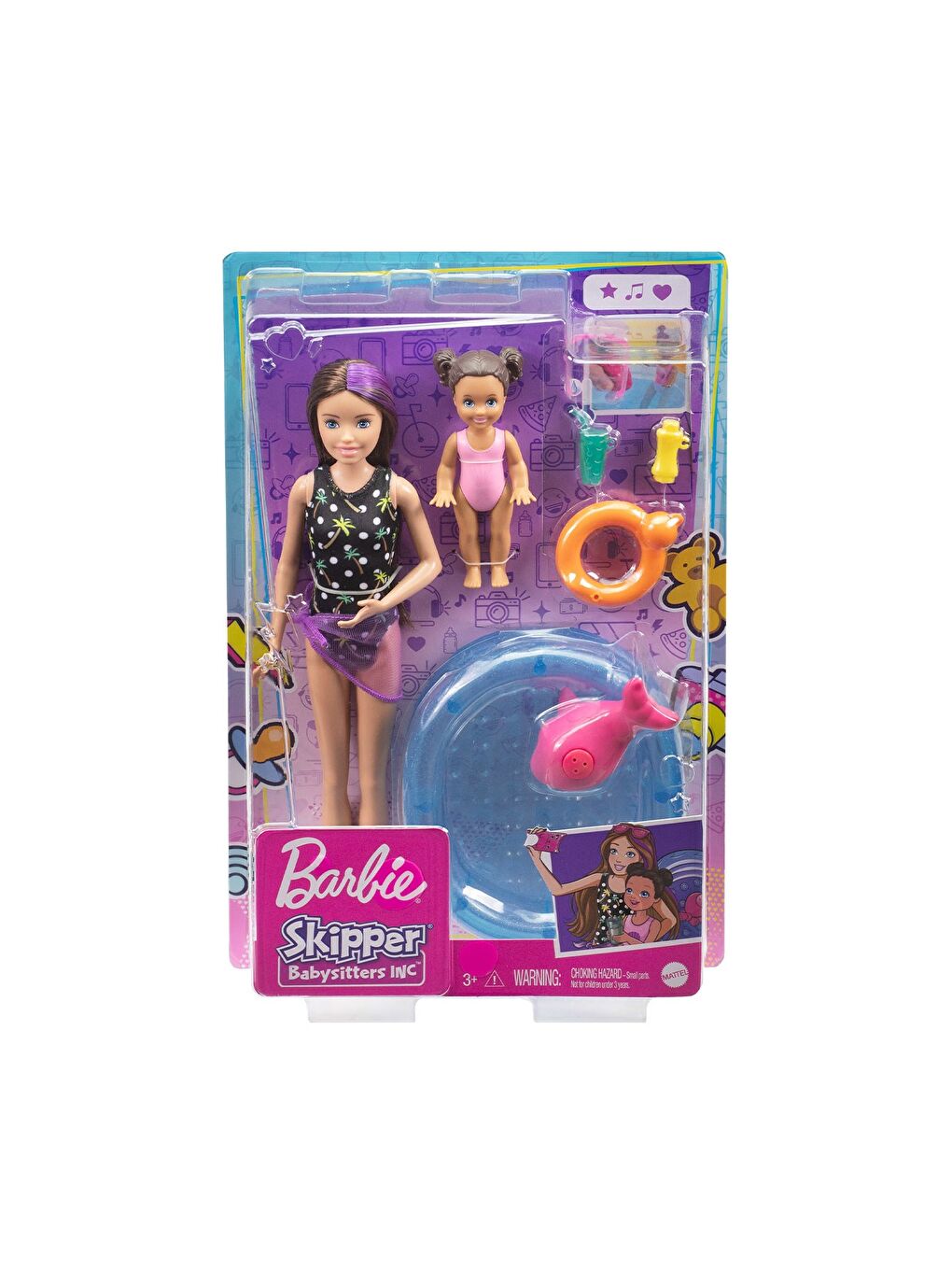 BARBIE Karışık Bebek Bakıcısı Skipper ve Aksesuarları GRP39 - 2