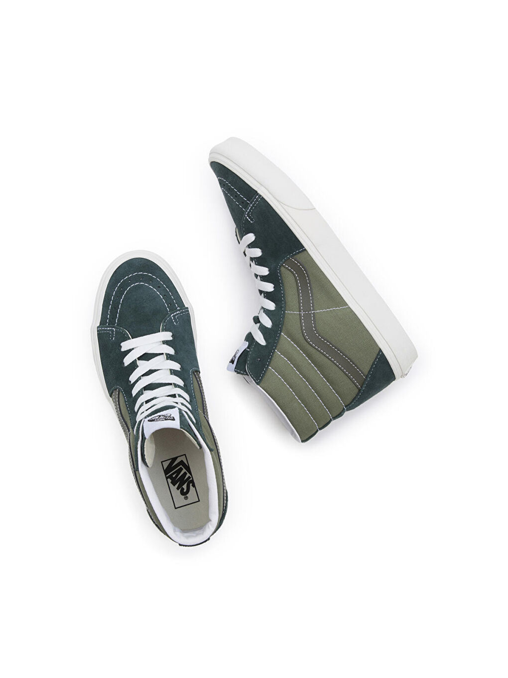 Sk8-Hi Erkek Yeşil Sneaker-3