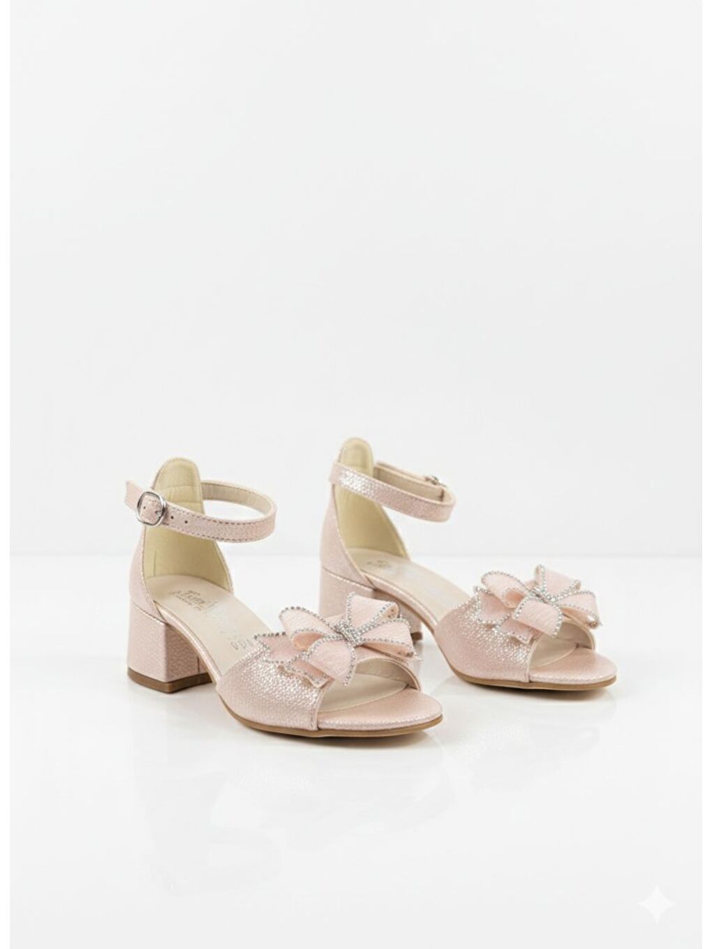 Bej KIZ ÇOCUK ABİYE AYAKKABI-1