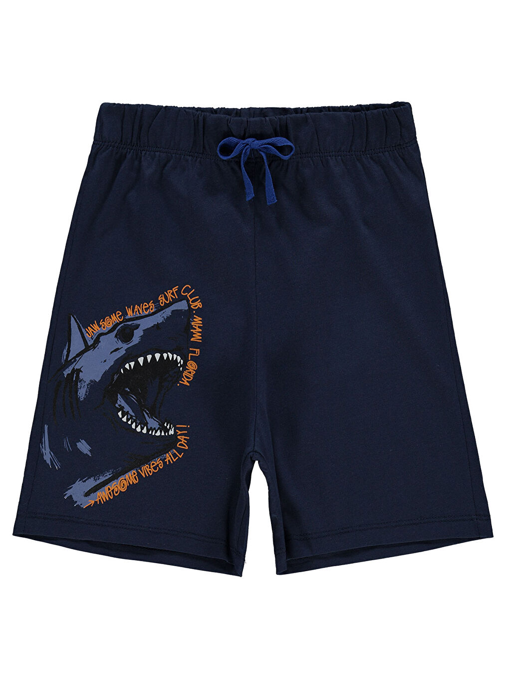 Boys Erkek Çocuk Şort 6-9 Yaş Saks Mavisi