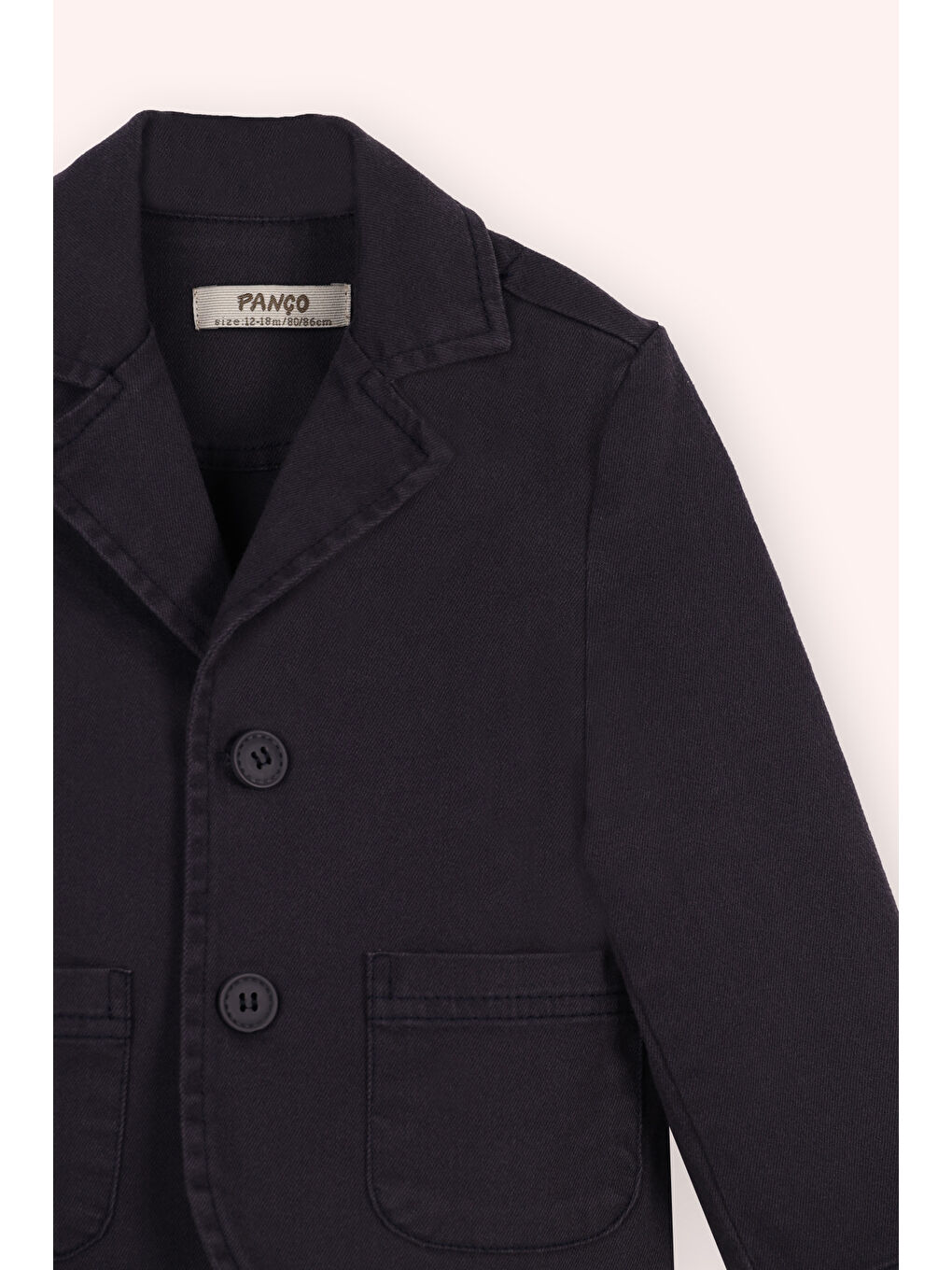 Erkek Çocuk Cepli Ceket Lacivert-1