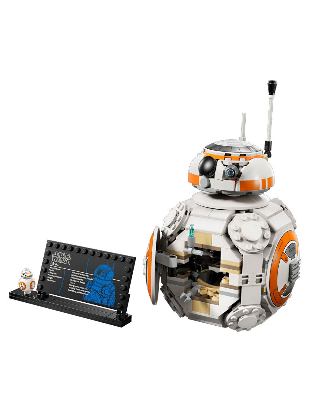 Star Wars BB 8 Astromech Droidi 75452-3