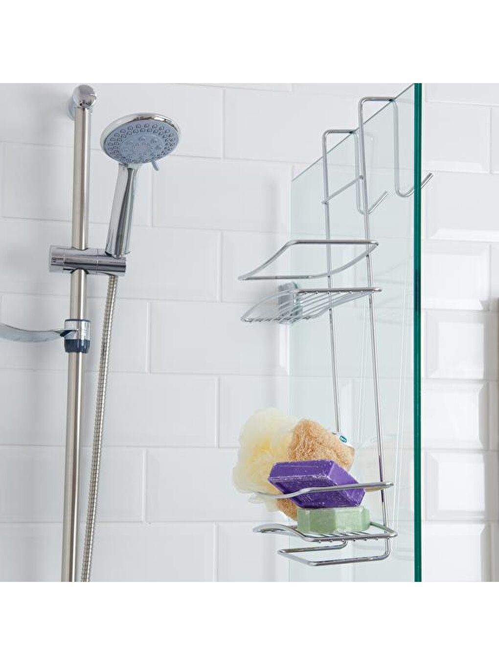 Duşakabin Şampuanlık - Gri-1