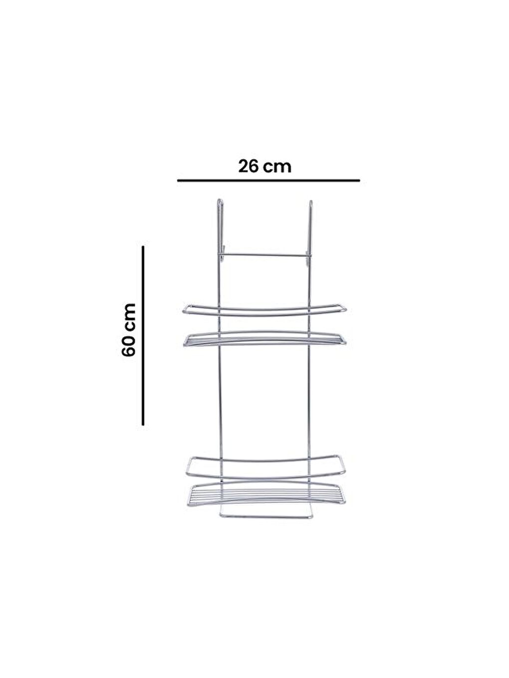 Duşakabin Şampuanlık - Gri-6