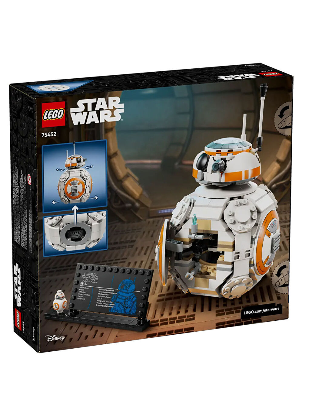Star Wars BB 8 Astromech Droidi 75452-4