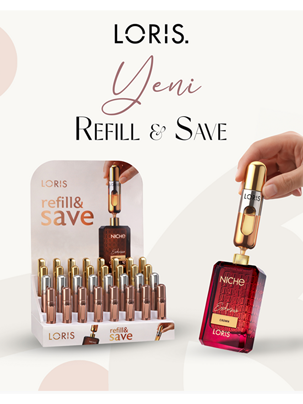 Doldurulabilir Mini Parfüm Şişesi 5 ML | Gold-1