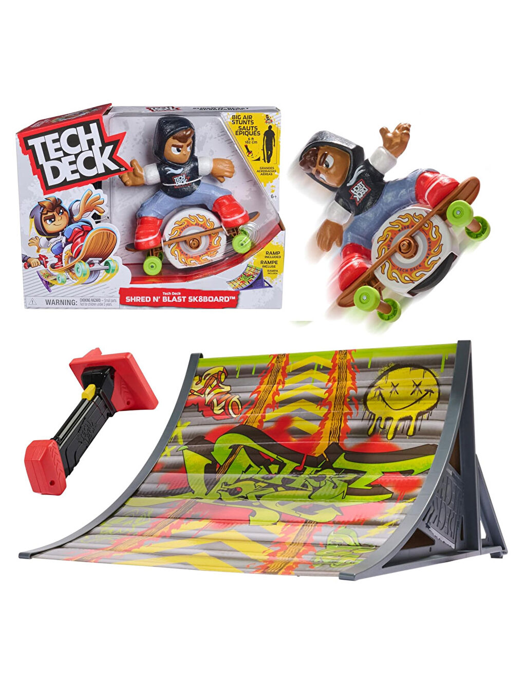 Figürlü Parmak Kaykay Seti 6073986-3