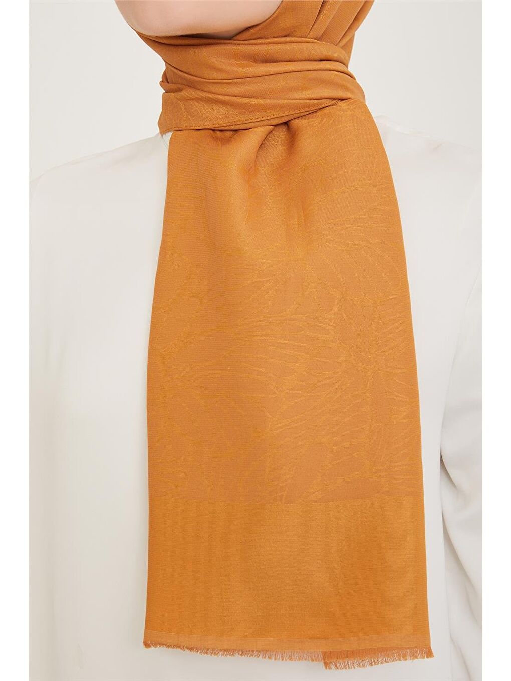 Sarı Trend Pera Şal 3 4877-1