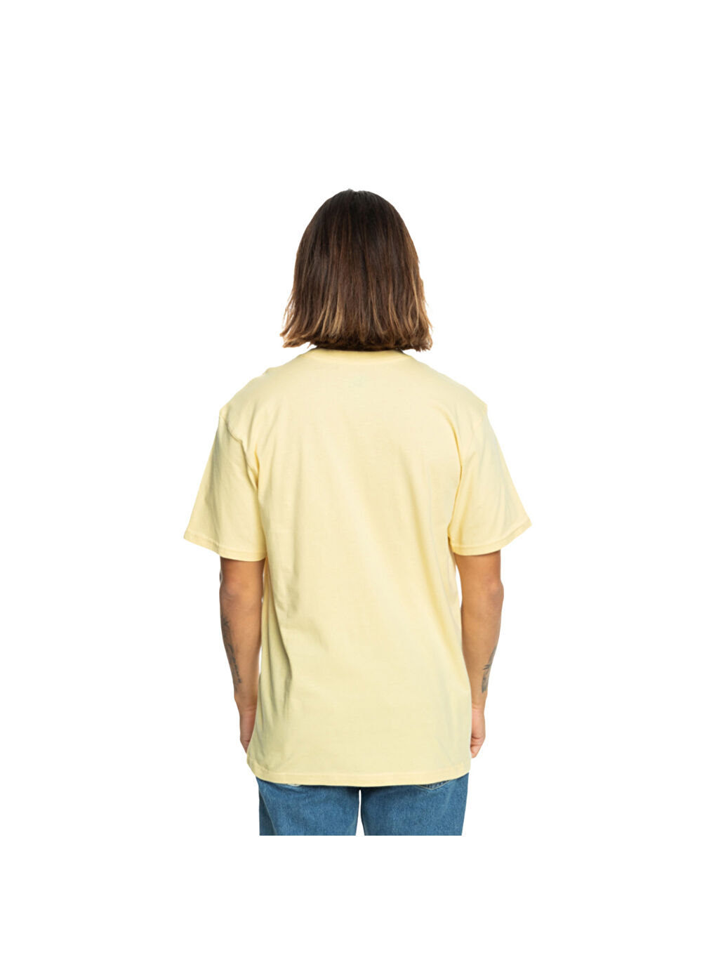 One Last Surf Erkek Sarı Tişört-4