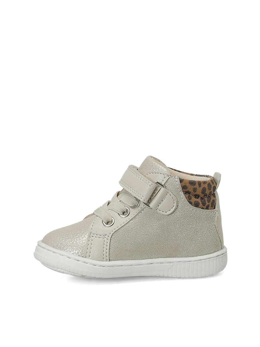 Bej Lovey.ı Ekru Kız Çocuk High Sneaker-2