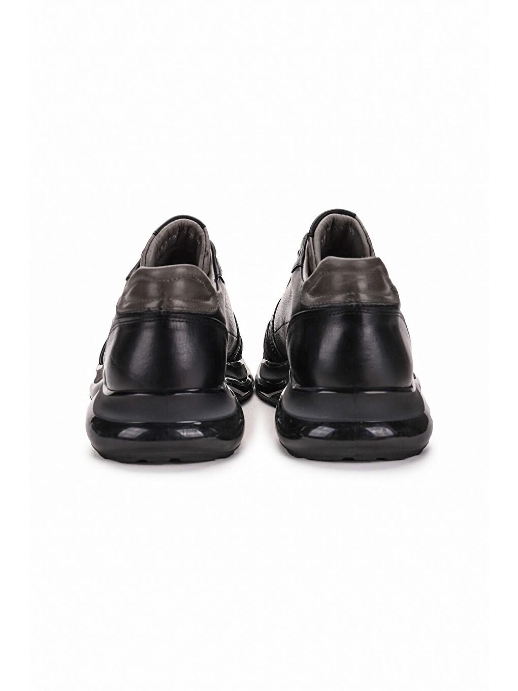 Siyah Bağcıklı Deri Erkek Casual Ayakkabı 152-17389-3